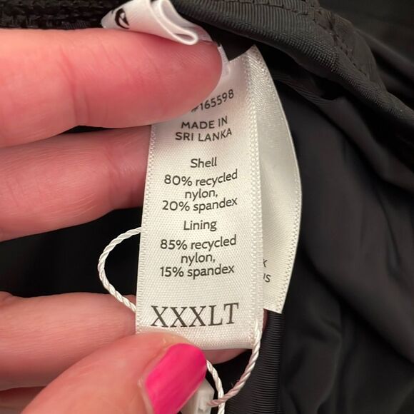 Andie Swim The Mykonos One Piece LT Swimsuit Black Plus size XXXL Tall NWT - Picture 6 of 7